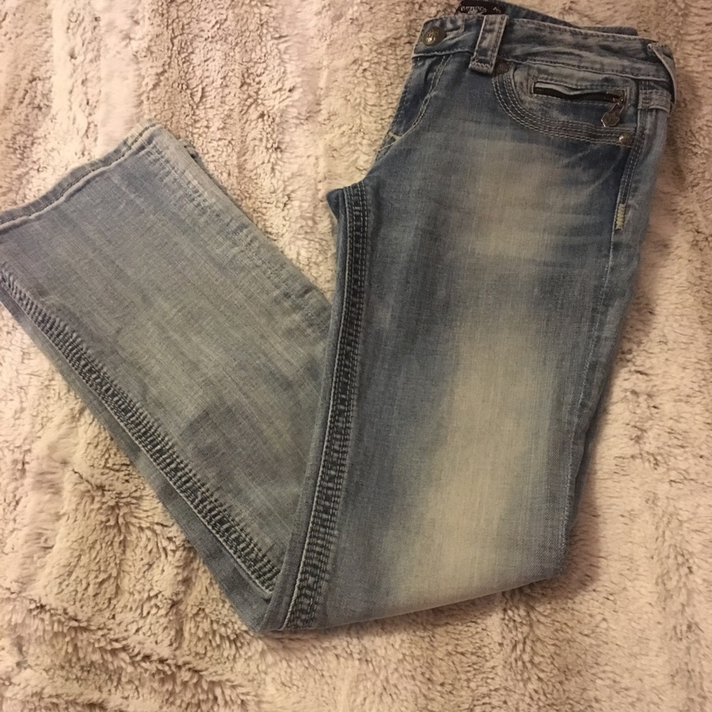 Never worn bootleg Jeans